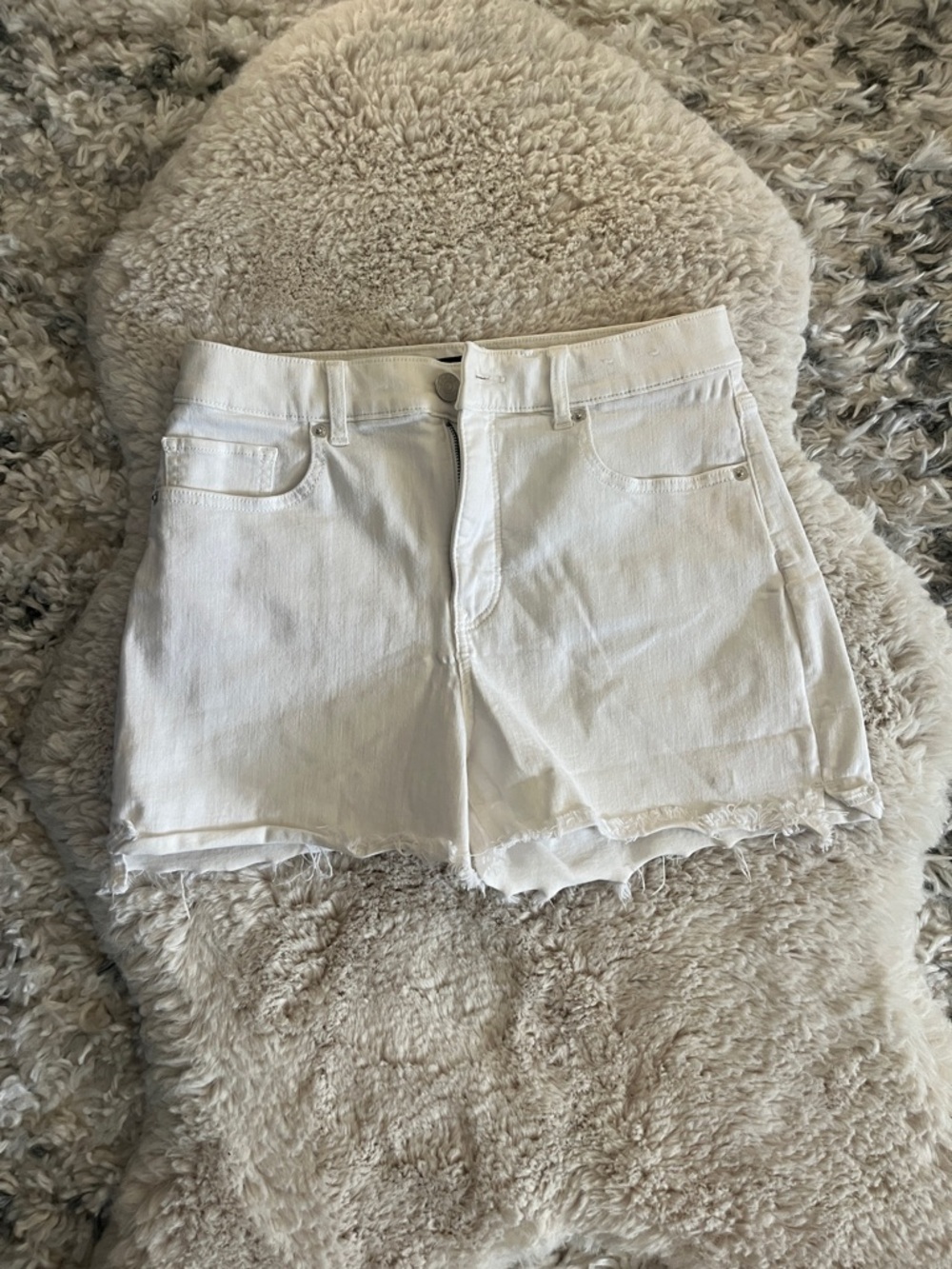 Express midi high rise shorts